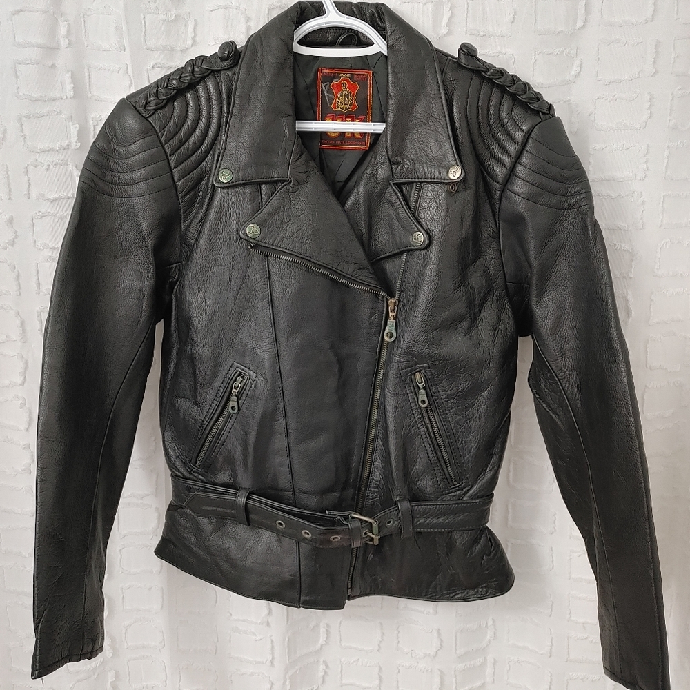 Vintage '90's leather jacket size M